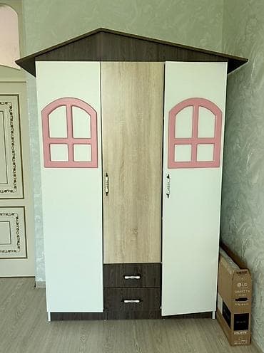 carpayı dəsti: Uşaq otağı üçün nağılı xatırladan mebel dəsti Tərkibi: - Ev — 2