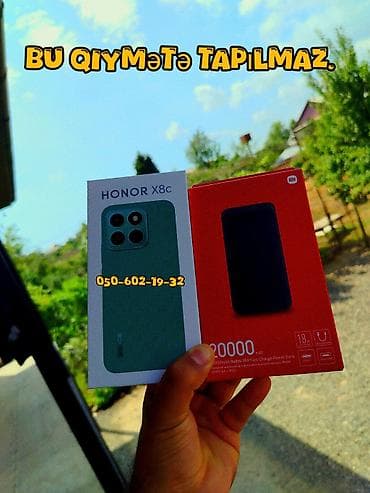 📱 Yeni smartfon axtaranlar, bu elan sizin üçündür! Honor X8c (8/256