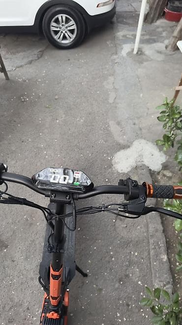 Elektrik nəqliyyatı: Elektrik skuteri – “FASTER” E-scooter - Güclü ofroud təkərlər və — 3