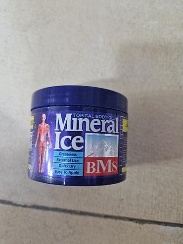 Ağrıkəsici Əzələ kremi BMS Mineral Ice – Topikal bədən jeli - Növ — 1