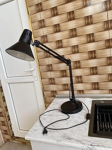 qapi avropa: Tənzimlənən masa lampası – qara rəng - Klassik “anglepoise” tipli — 3