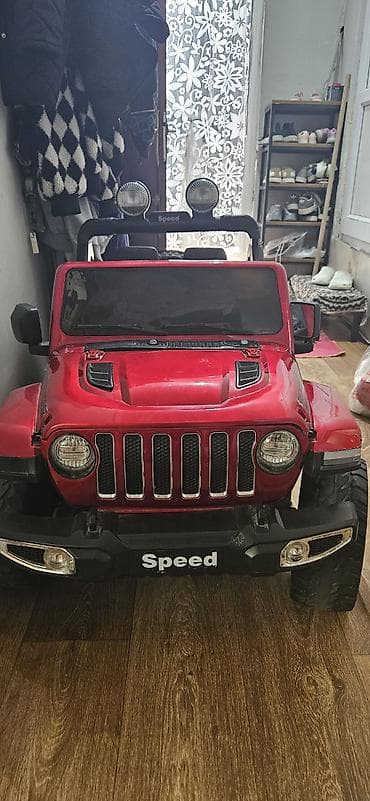 yeni il donu: Uşaq üçün elektrikli off-road tipli minik maşını - Korpus: qırmızı — 3