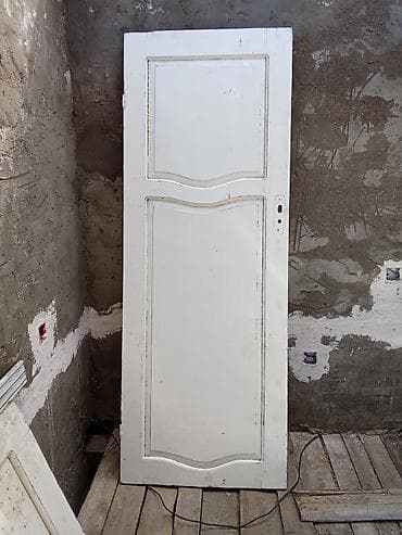 otag qapsi: Ağ rəngli otaq qapısı - Material: taxta/MDFlam (boyanmış) - Rəng: ağ — 1