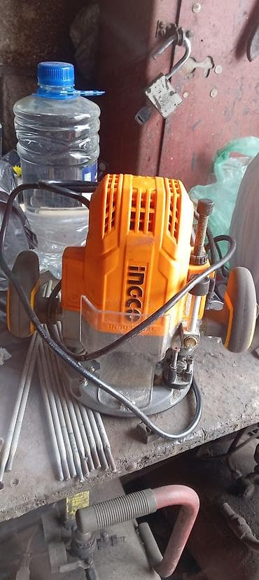 padnos nədir: İncoo Industrial elektrikli frezə (router) + frez ucluqları dəsti — 2