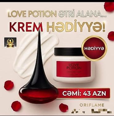 love potion parfüm: Kosmetik dəst, Oriflame, 2 məhsul — 1