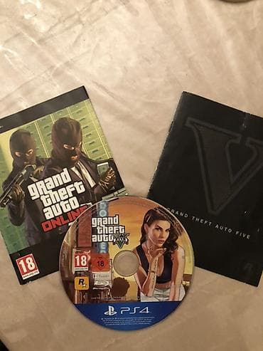 dualsense 5: PS4 oyun diskləri Grand Theft Auto V (gta 5) - 25 manat God of War — 2