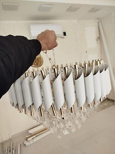 cılcıraqlar: Çılçıraq, 10 və daha çox lampa, Metal — 2