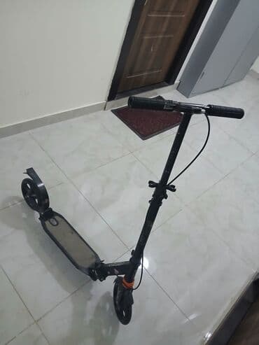 qaçış aparatı 2ci el: Şəhər içi hərəkət üçün yığcam skuter - Tip: Mexaniki (ayaqla itələmə) — 3