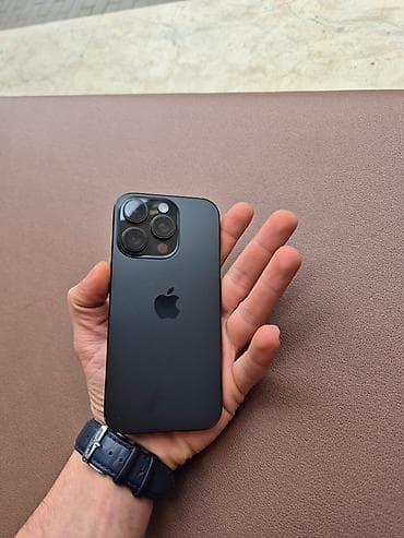 dubay iphone satisi: IPhone 16 Pro, 128 GB, Black Titanium, Face ID — 3