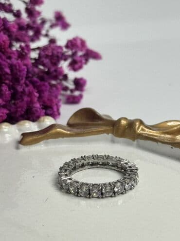 tek qaş üzüklər: Üzük, Pandora, Gümüş, Akvamarin — 3