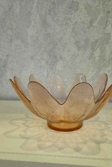 salat: Şüşə salat qabı (2 ədəd set) Meyvə qabı - Material: qalın şüşə - Rəng — 1