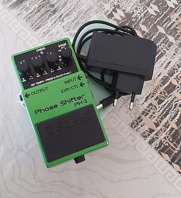 Охота и рыбалка: BOSS PH-3 Phase Shifter gitara pedalı - Rəng: yaşıl, klassik kompakt — 6