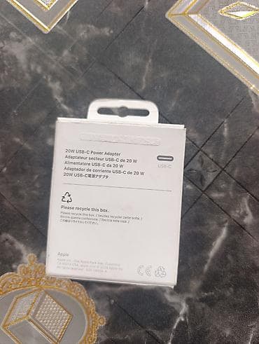 apple adapter 20w: Adapter Apple, 20 Vt, Yeni — 1
