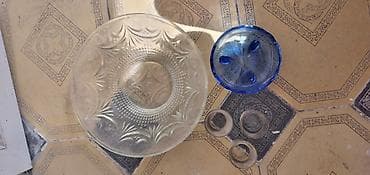 balaca tort sekilleri: - 1 ədəd iri, şəffaf şüşədən budaq və romb naxışlı meyvə/salatyönlük — 2