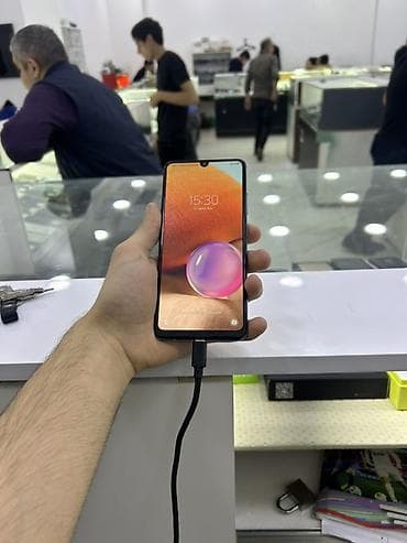 samsung j5 ikinci el: Samsung Galaxy A32, 128 GB, rəng - Qara, Barmaq izi — 1