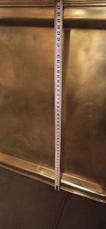 bak: Məhsul: Dekorativ metal dəst – böyük servis sinisi və 2 ədəd şüşə qab — 4