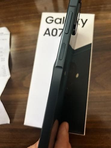 redmi note 7 ikinci el: Samsung Galaxy A07, rəng - Yaşıl, Barmaq izi — 3