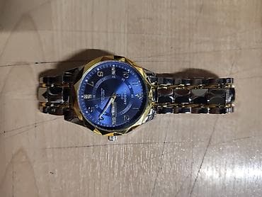 qızıl beşlik qiyməti: Qol saatı, rəng - Göy — 2