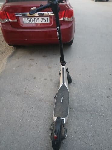 Giroskuterlər: Elektrik skuter - Rəqəmsal LED idarə paneli: sürət göstəricisi — 5