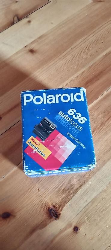 Polaroid 636 Autofocus instant kamera. Həqiqətən çox ideal
