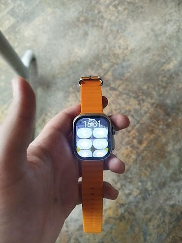 sim kartli modem: Smart saat, Wearfit, Sensor ekran, rəng - Narıncı — 4