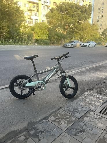 yesebet: Uşaq velosipedi – Panda markası Xüsusiyyətlər: - Ölçü: təxminən 16 — 6