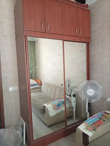 Güzgülü şkaf-kupe - Material: ağac teksturalı laminat — 2