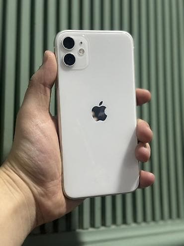 IPhone 11, 64 GB, Ağ, Face ID