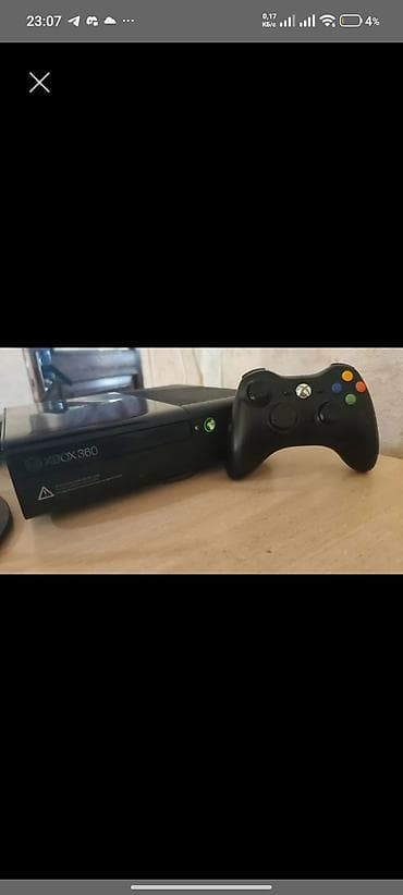 TƏCİLİ SATİLİR ƏLYANDİ QİYMET QOYULUB Xbox 360 oyun konsolu -