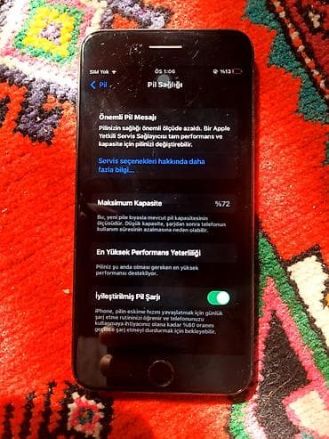 iphone ekranları: IPhone 7 Plus, 32 GB, Qara, Barmaq izi — 7