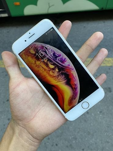 IPhone 6s, 16 ГБ, Белый, Отпечаток пальца