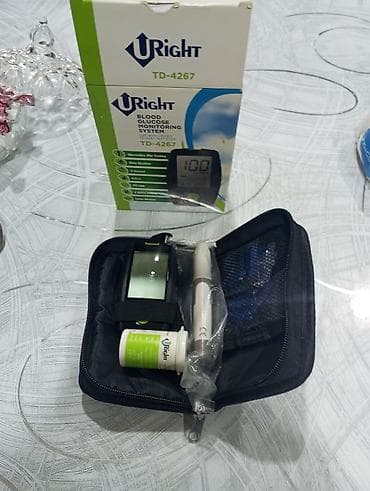 Seker aparati teze URight TD-4267 qan qlükoza ölçmə sistemi Unvan lalafo.az -da Seker aparati teze URight TD-4267 qan qlükoza ölçmə sistemi Unvan