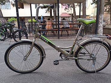 Şəhər velosipedləri: İşlənmiş Şəhər velosipedi Start, 24", sürətlərin sayı: 1, Ünvandan götürmə — 2