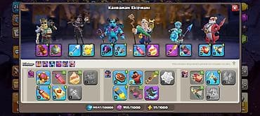 üst geyimleri: Clash of Clans hesabı – yüksək səviyyəli, tam inkişaf etmiş kənd və — 5