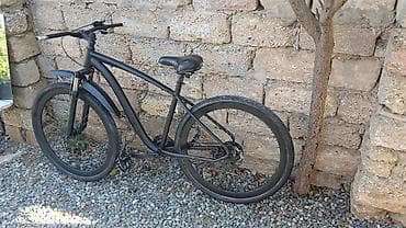 Şəhər kruizeri tipli velosiped – mat qara rəng - Geniş, əyri kruizer