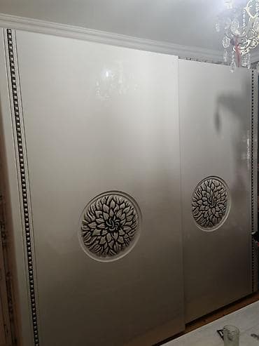2 qapılı, Ağ, Digər material, Kupe, Düz dolab — 10