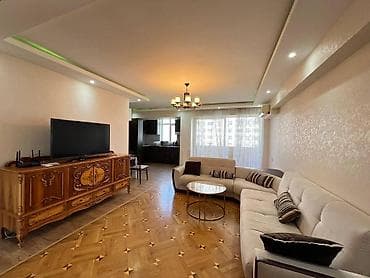studio menziller: İcarəyə verilir 3 otaqlı yeni tikili 89 m², 8 Noyabr m. Kateqoriya — 4