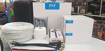 andorid tv box: TVT videomüşahidə sistem komplekti Tərkib: - TVT DVR qeydiyyatçı — 3