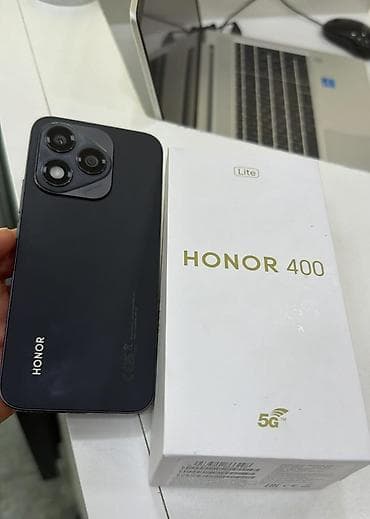 jbl charge 5 qiymeti: Honor 400 Lite, rəng - Qara — 1