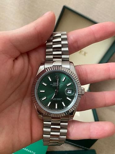 super optic: Yeni, Qol saatı, Rolex, rəng - Boz — 3