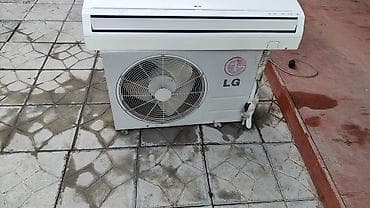 ventilyator su ile: Kondisioner LG, İşlənmiş, 85-90 kv. m, Split sistem, Ödənişli quraşdırma — 2