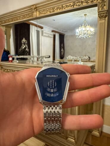 el fecr saat: Yeni, Qol saatı, rəng - Gümüşü — 5