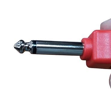 RoxTone 6.35 mm (1/4”) mono plugdan 2 x RCA (female) adapter - Alət — 2