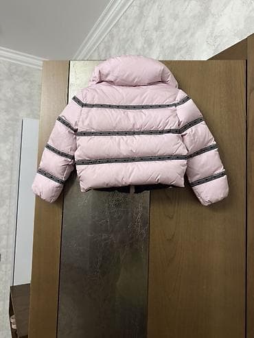 üst geyimi: Uşaq üçün qışlıq puffi gödəkçə - Rəng: açıq çəhrayı - Model: qısa — 2