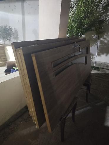 mdf panel: 4 ədəd MDF laminat qapı dəsti – palıd teksturalı, şüşəli dizayn və — 5