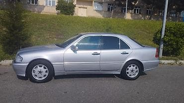 skoda azerbaijan: Mercedes-Benz C-Sinif (W202) sedan - Kuzov: 4 qapılı sedan, gümüşü — 3