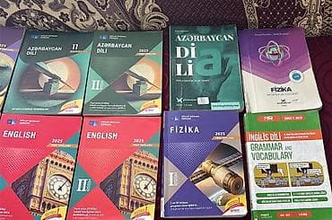 Məktəb və abituriyent hazırlığı üçün dərslik və test toplusu seti