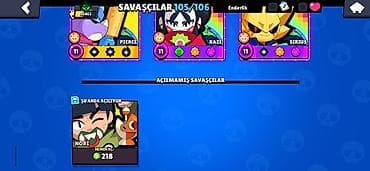 saat bataryası: Brawl Stars hesabı – yüksək səviyyəli və zəngin kontentli demək olar — 3