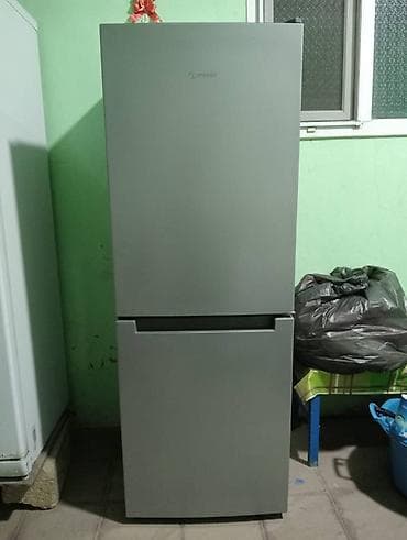 Yeni 2 qapılı Soyuducu Satılır, rəng - Boz, Təkərli