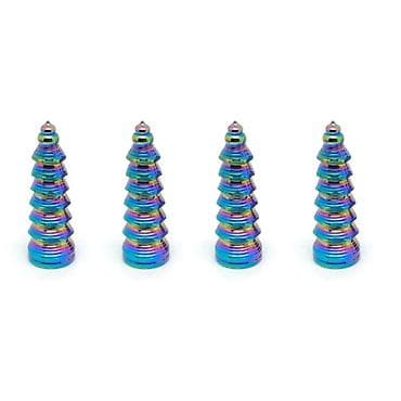 vitor formula: Velosiped klapan qapaqları – çoxrəngli (neochrome) metal dizaynlar — 5